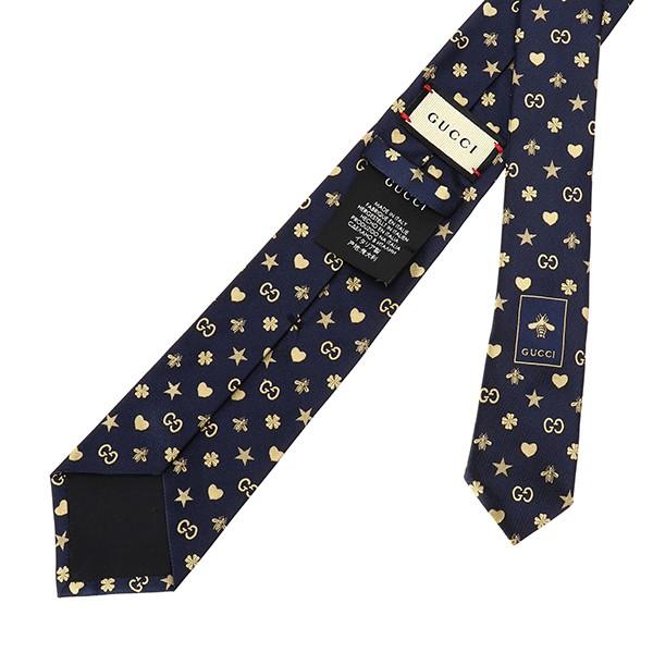 GUCCI ネクタイ GUCCI 並行輸入 グッチ ネクタイ シンボルズ モチーフ シルク