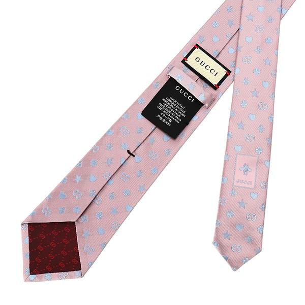 GUCCI（グッチ） 並行輸入 ネクタイ シンボルズ モチーフ シルク タイ