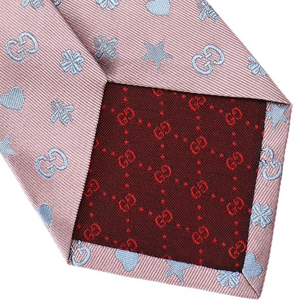 GUCCI（グッチ） 並行輸入 ネクタイ シンボルズ モチーフ シルク タイ