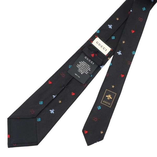 GUCCI グッチ ネクタイ シンボルズ 571819 4E002 1000 : ブランド  
