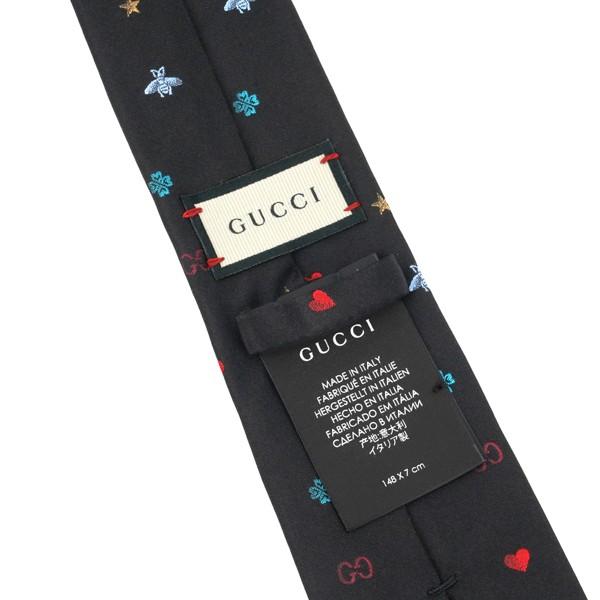 GUCCI（グッチ） 並行輸入 ネクタイ シンボルズ 571819 4E002 1000