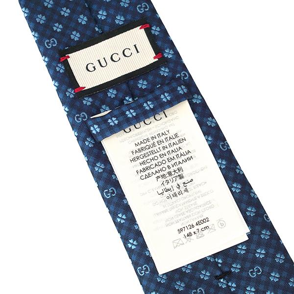 GUCCI（グッチ） 並行輸入 ネクタイ GUCCI GG シャムロック 597126