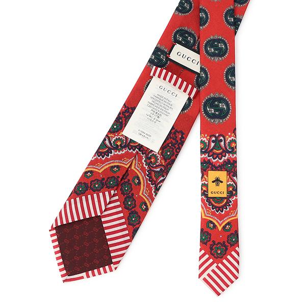 GUCCI（グッチ） 並行輸入 ネクタイ ペイズリープリント 612084 4B200