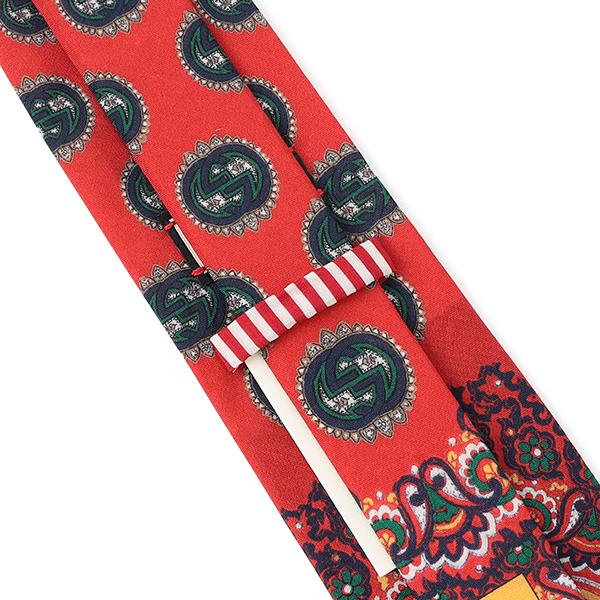 GUCCI（グッチ） 並行輸入 ネクタイ ペイズリープリント 612084 4B200