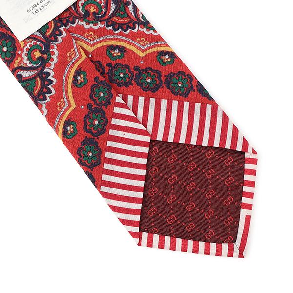 GUCCI（グッチ） 並行輸入 ネクタイ ペイズリープリント 612084 4B200