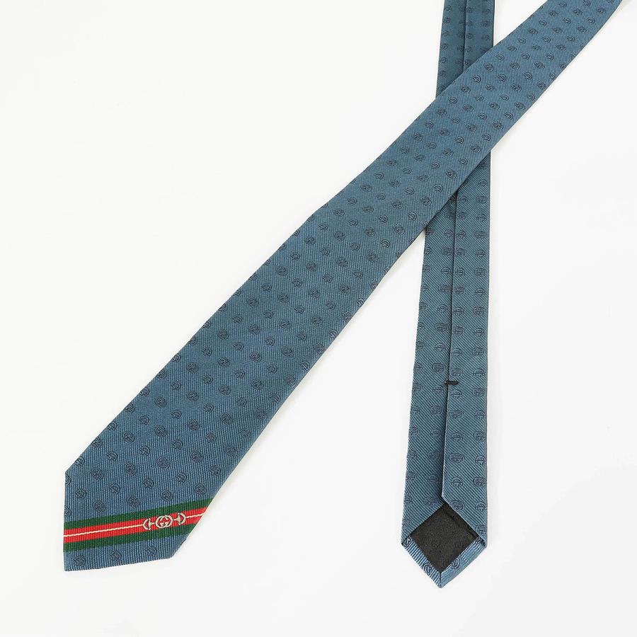 GUCCI（グッチ） 並行輸入 ネクタイ ダブルG ＆ホースビット 624057