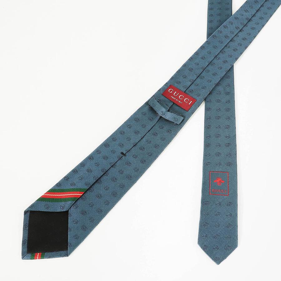 GUCCI（グッチ） 並行輸入 ネクタイ ダブルG ＆ホースビット 624057