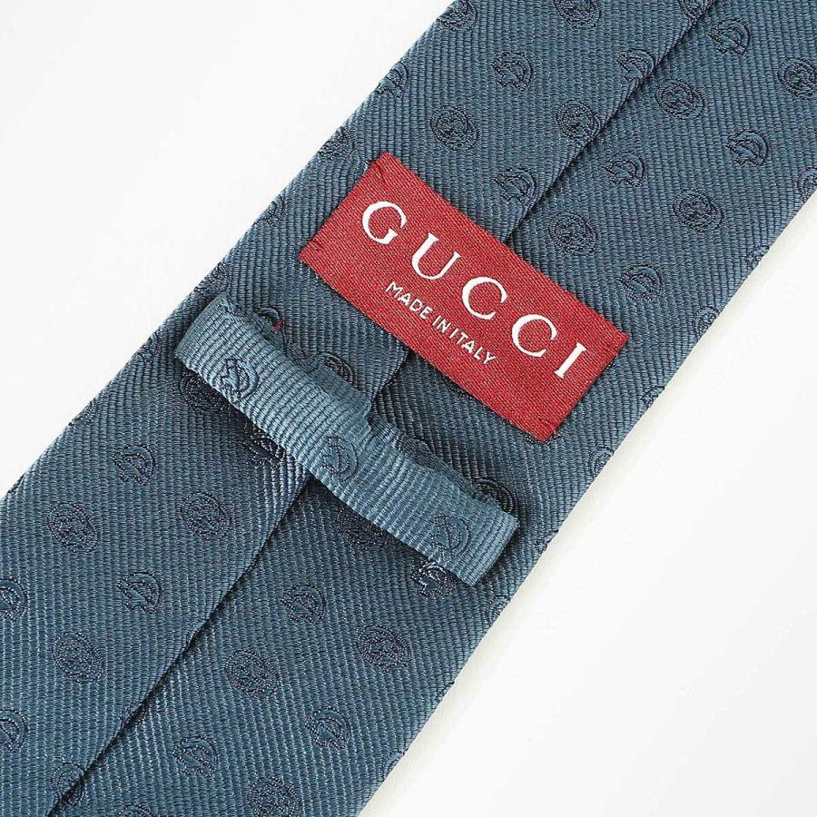 GUCCI（グッチ） 並行輸入 ネクタイ ダブルG ＆ホースビット 624057