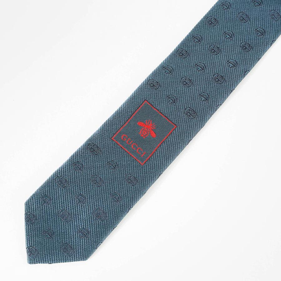 GUCCI（グッチ） 並行輸入 ネクタイ ダブルG ＆ホースビット 624057