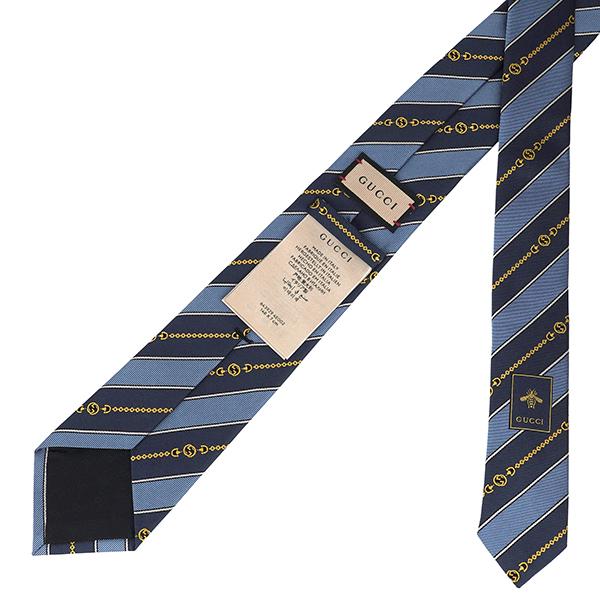 GUCCI 並行輸入 グッチ ネクタイ インターロッキングG チェーン