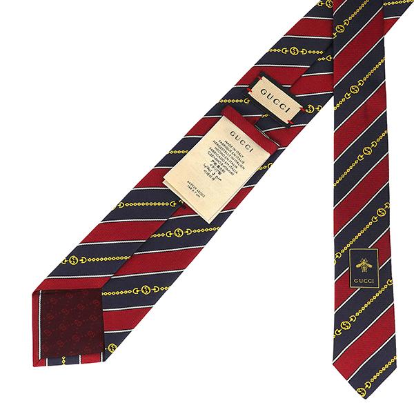 GUCCI 並行輸入 グッチ ネクタイ インターロッキングG チェーン