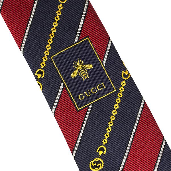 GUCCI 並行輸入 グッチ ネクタイ インターロッキングG チェーン