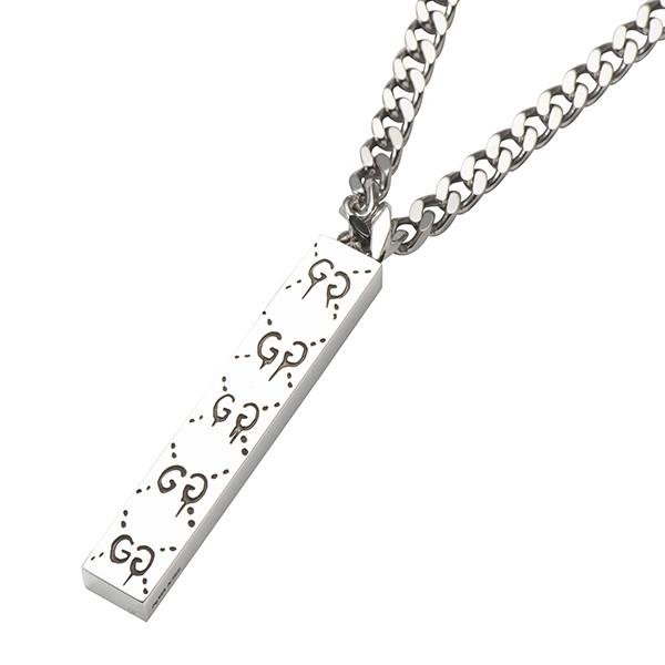 GUCCI 並行輸入 グッチ ネックレス シルバー 455314 J8400 0701