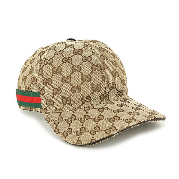 GUCCI（グッチ） 並行輸入 キャップ ジージーキャンバス 200035 KQWBG