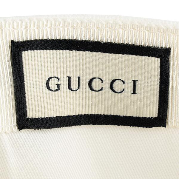 GUCCI グッチ 帽子 ホワイト 白 387554 4H010 9000 L : ブランド GUCCI グッチ 帽子 ホワイト 白 387554 4H010 9000 L : ブランド