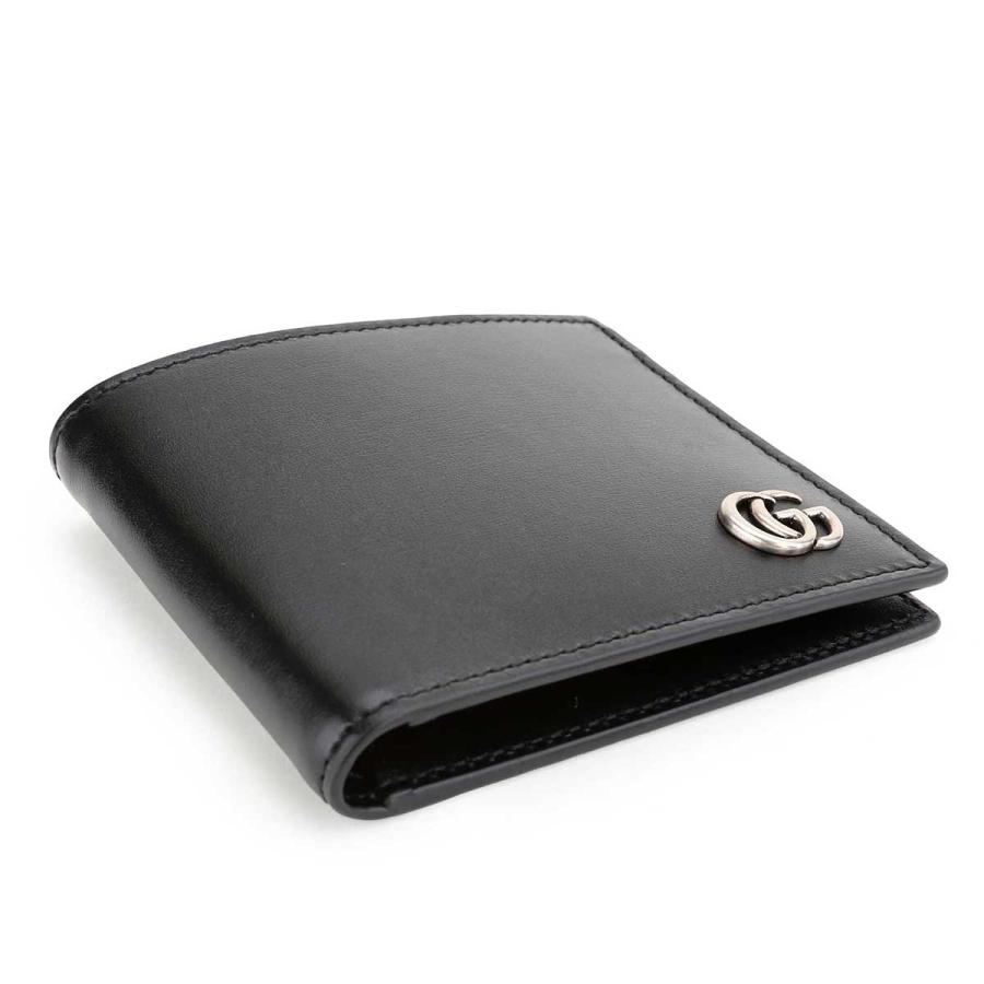 グッチ 二つ折り財布 マーモント GG金具 レザー 黒 付属品付き 428726 000000109182-01-l.jpg?t=