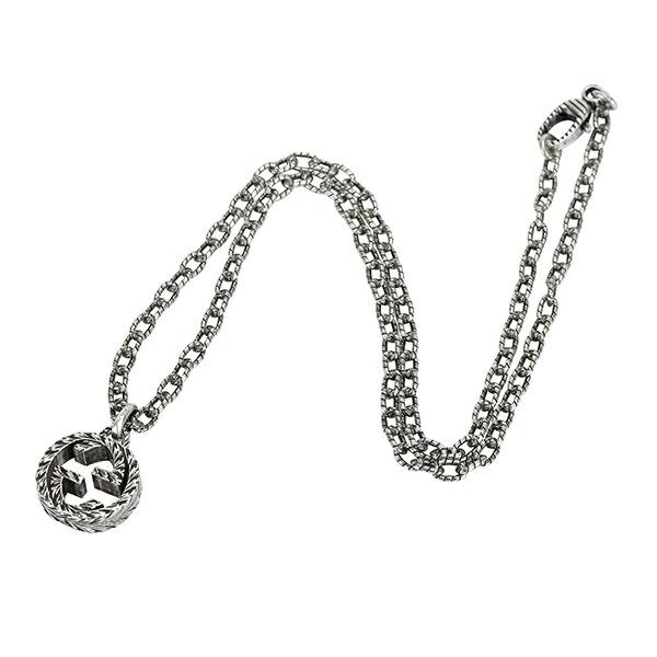 GUCCI グッチ ネックレス インターロッキング G 455307 J8400 GUCCI グッチ ネックレス インターロッキング G 455307 J8400