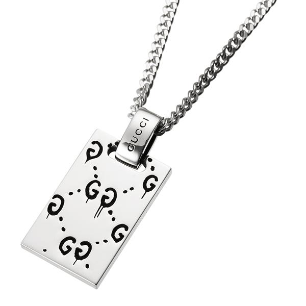 GUCCI グッチ ネックレス グッチゴースト 455315 J8400 0701 GUCCI グッチ ネックレス グッチゴースト 455315 J8400 0701