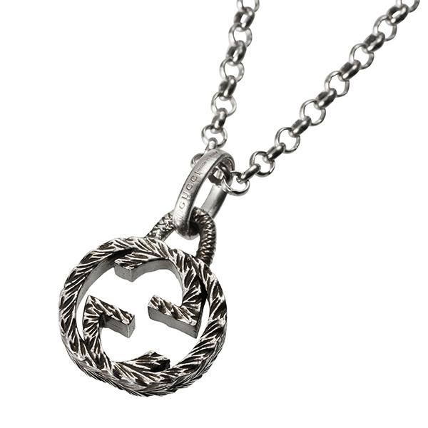 GUCCI グッチ インターロッキング チャーム&ネックレス GUCCI（グッチ） 並行輸入 ネックレス インターロッキング G 455535
