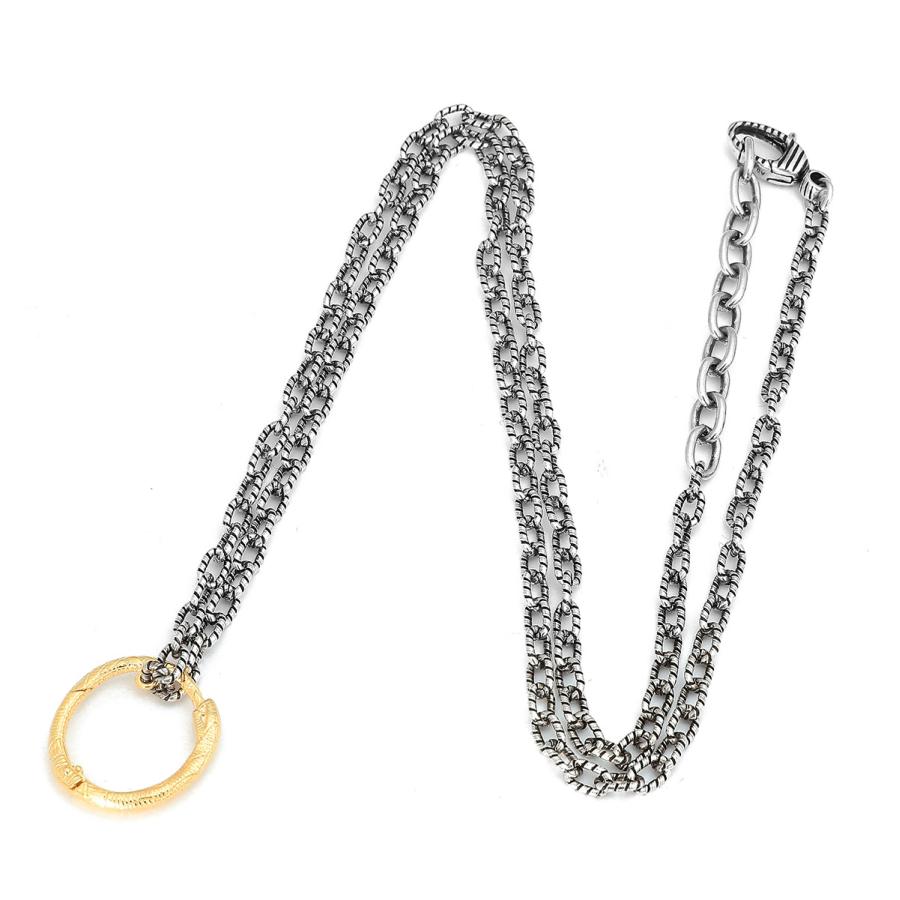GUCCI グッチ ネックレス ゴールドスネークリング 461997 08202 GUCCI グッチ ネックレス ゴールドスネークリング 461997 08202