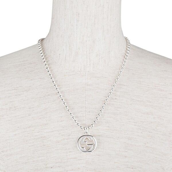 グッチ ネックレス GG トップ インターロッキングG 楽天市場】グッチ ネックレス アクセサリー メンズ レディース