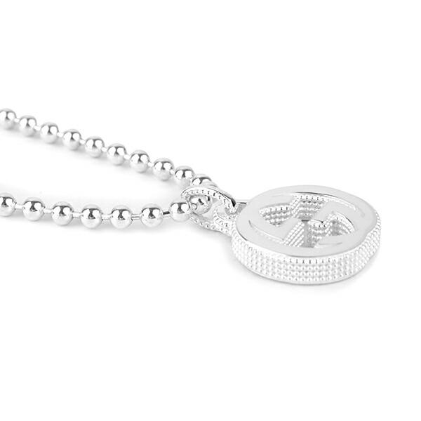 並行輸入 グッチ ネックレス GUCCI インターロッキングG 479219 J8400 8106ユニセックス シルバー | GUCCI | 02