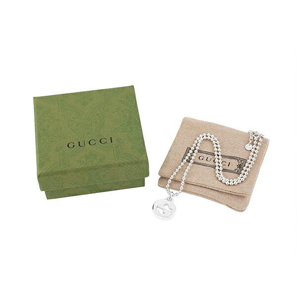 並行輸入 グッチ ネックレス GUCCI インターロッキングG 479219 J8400 8106ユニセックス シルバー | GUCCI | 06