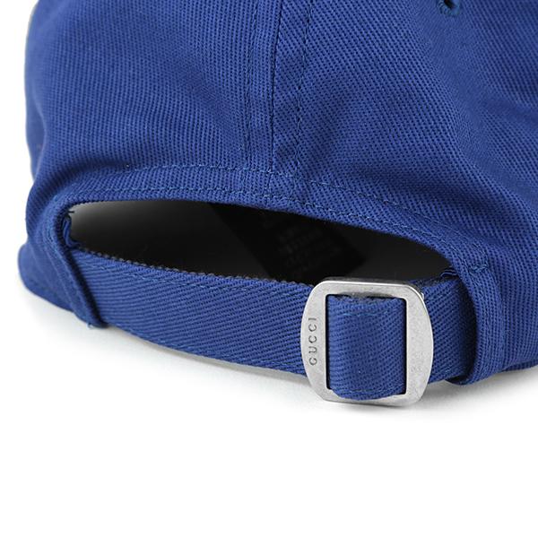 GUCCI 青 キャップ GG nylon baseball hat in blue | GUCCI® US