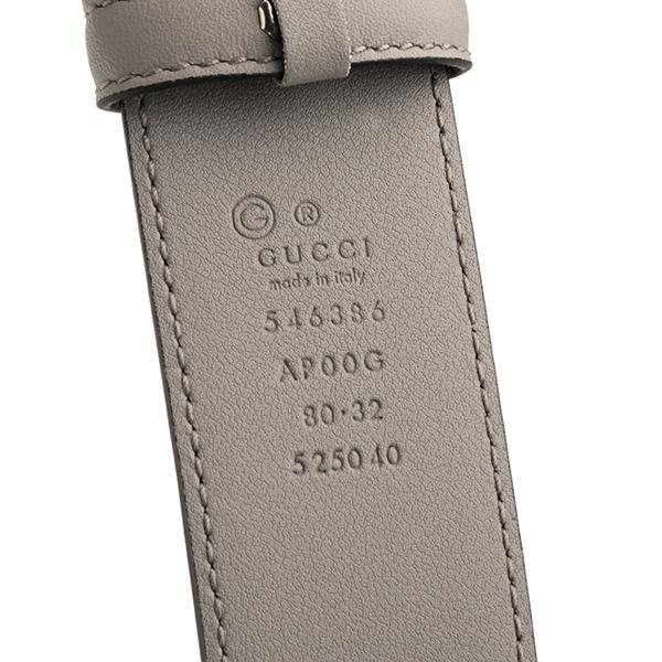 GUCCI グッチ ベルト ライトグレー 546386 AP00G 1419 GUCCI グッチ ベルト ライトグレー 546386 AP00G 1419