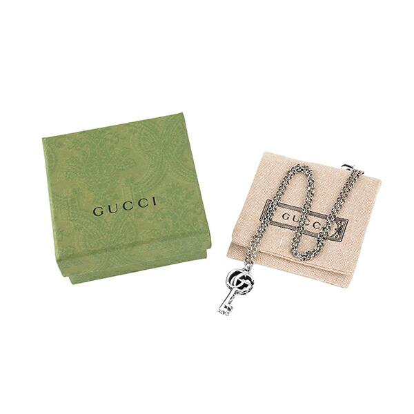 グッチ ネックレス GUCCI ダブルG キー 627757 J8400 0701 ユニ