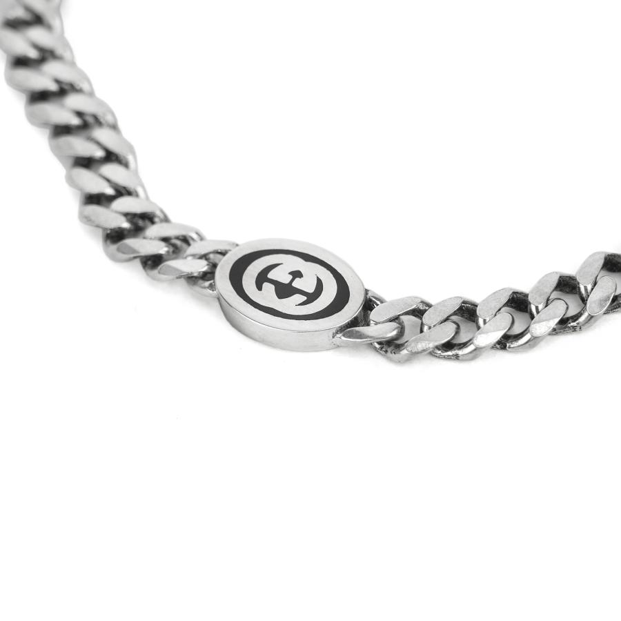 GUCCI インターロッキング　ブレスレット　18センチ　箱あり GUCCI】インターロッキングG ブレスレット (GUCCI/ブレスレット