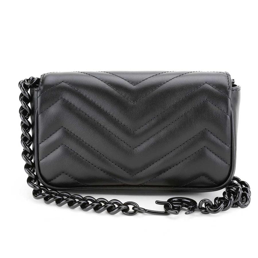 Souharu　GUCCI グッチ　ショルダーバッグ　GGマーモント GUCCI（グッチ） ショルダーバッグ GGマーモント ベージュ レディース