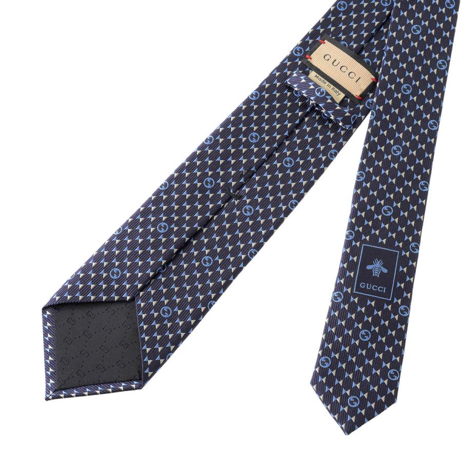 GUCCI グッチ ネクタイ ラウンド インターロッキングG 721252 GUCCI グッチ ネクタイ ラウンド インターロッキングG 721252