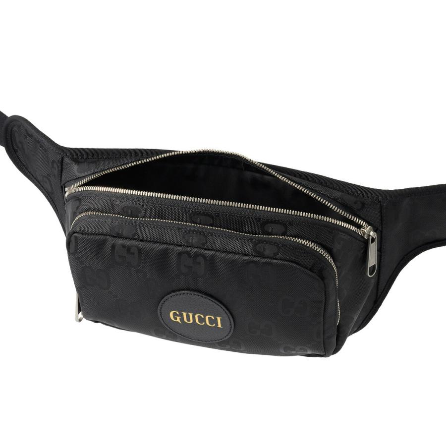 本物GUCCI ボディバッグ ブラック グッチシマ （美品）グッチ GUCCI ボディバッグ ウエストポーチ 246409