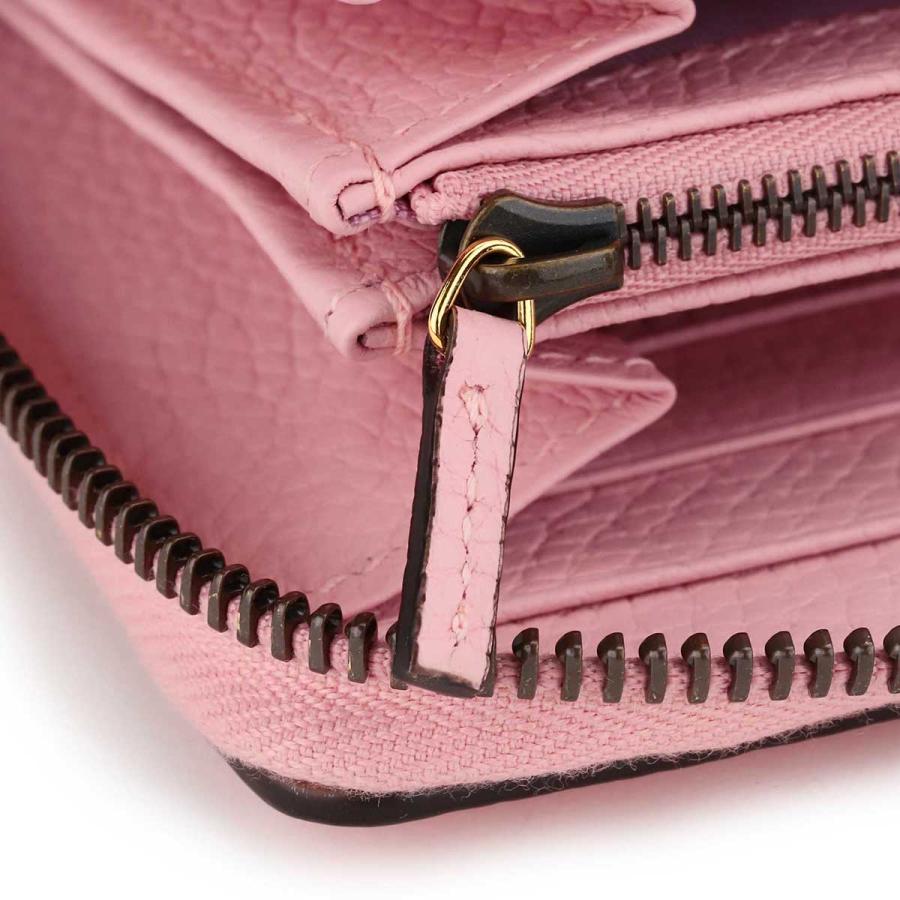 並行輸入 グッチ 長財布(ラウンドファスナー) GUCCI GG マーモント 739499 AABXM 5823レディース ピンク 爆買の画像