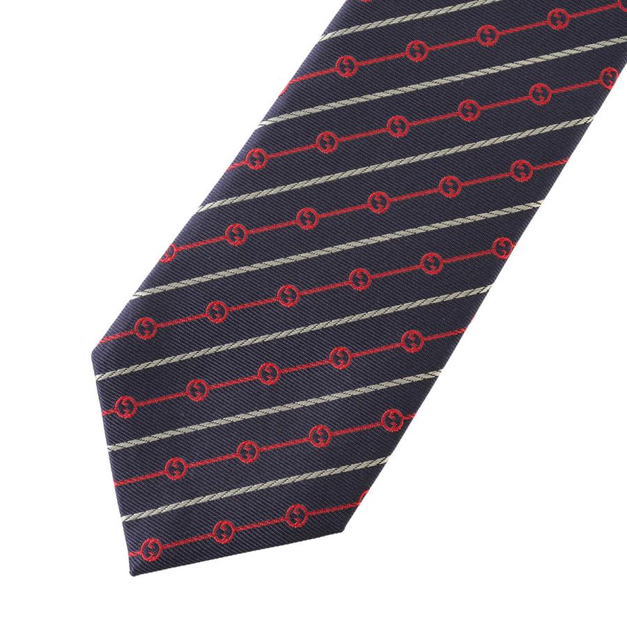 ※ゆと様꧁極美品꧂ グッチ ネクタイ GG柄 インターロッキング ブラック 美品 グッチ ネクタイ ハイブランド GG柄 インターロッキング