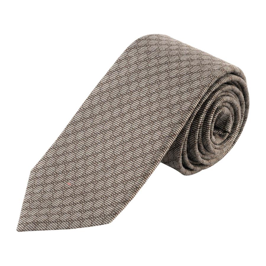 美品 GUCCI グッチ ネクタイ GG柄 インターロッキング ブラウン 茶色 GUCCI（グッチ） 並行輸入 ネクタイ GUCCI GGパターン 790227 4E009