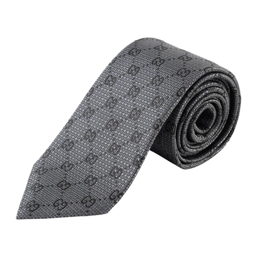 GUCCI グレーネクタイ　箱入り cross9_tie-gucci-31