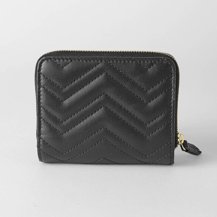 新品 グッチ GUCCI 2つ折り財布 GGマーモント ブラック グッチ GUCCI 二つ折り財布 メンズ GGマーモント ブラック 428725