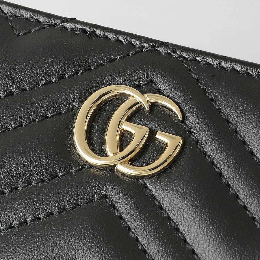 新品 グッチ GUCCI 2つ折り財布 GGマーモント ブラック グッチ GUCCI 二つ折り財布 メンズ GGマーモント ブラック 428725