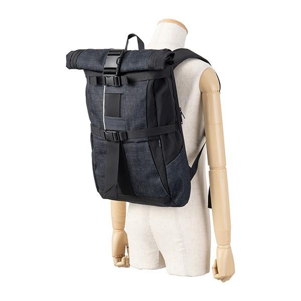 アンコース リュックサック Ancours 15オンス セルヴェッジデニム AC101ユニセックス ブラック 黒 |  | 05