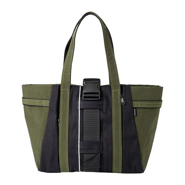 アンコース トートバッグ Ancours 15オンス セルヴェッジデニム AC201ユニセックス カーキ | 