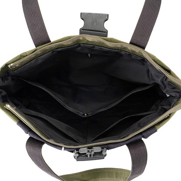 アンコース トートバッグ Ancours 15オンス セルヴェッジデニム AC202ユニセックス カーキ |  | 04