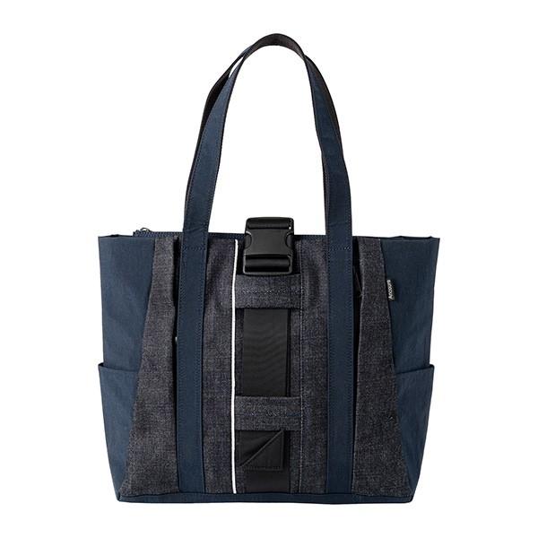 アンコース トートバッグ Ancours 15オンス セルヴェッジデニム AC202ユニセックス ネイビー | 