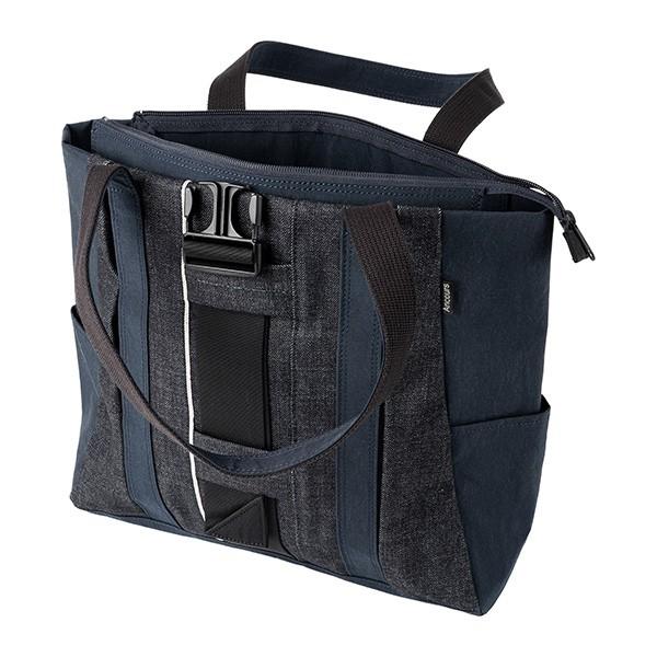 アンコース トートバッグ Ancours 15オンス セルヴェッジデニム AC202ユニセックス ネイビー |  | 03