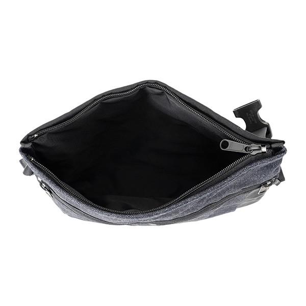 アンコース ショルダーバッグ Ancours 15オンス セルヴェッジデニム AC301ユニセックス ブラック 黒 |  | 04