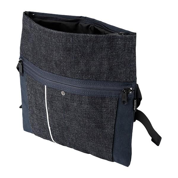 アンコース ショルダーバッグ Ancours 15オンス セルヴェッジデニム AC301ユニセックス ネイビー |  | 03