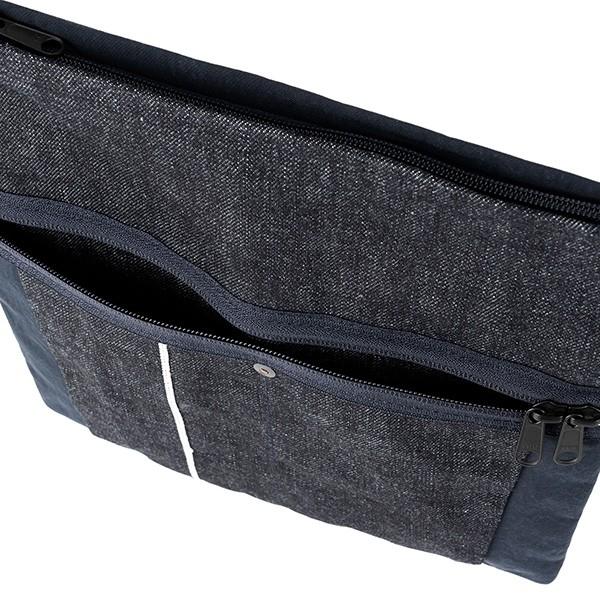 アンコース ショルダーバッグ Ancours 15オンス セルヴェッジデニム AC301ユニセックス ネイビー |  | 08