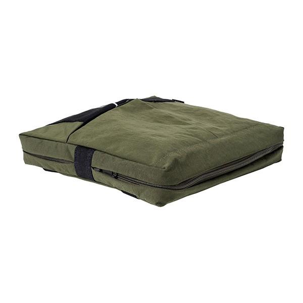 アンコース ショルダーバッグ Ancours 15オンス セルヴェッジデニム AC302ユニセックス カーキ |  | 02