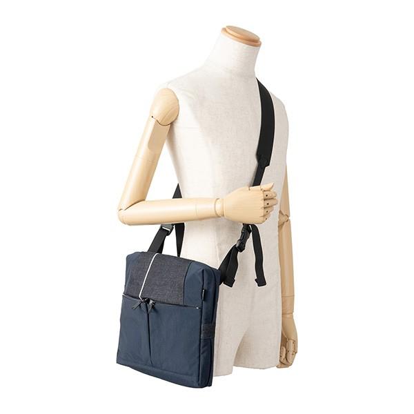 アンコース ショルダーバッグ Ancours 15オンス セルヴェッジデニム AC302ユニセックス ネイビー |  | 05